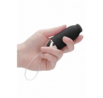 Jayden - Dual Rechargeable Vibrating Remote Toy - Black